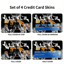 Load image into Gallery viewer, Ichigo Kurosaki (Bleach)  Credit Card Skins (4-in-1 Pack)

