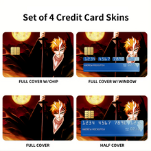 Load image into Gallery viewer, Ichigo Vizard Credit Card Skins (4-in-1 Pack)
