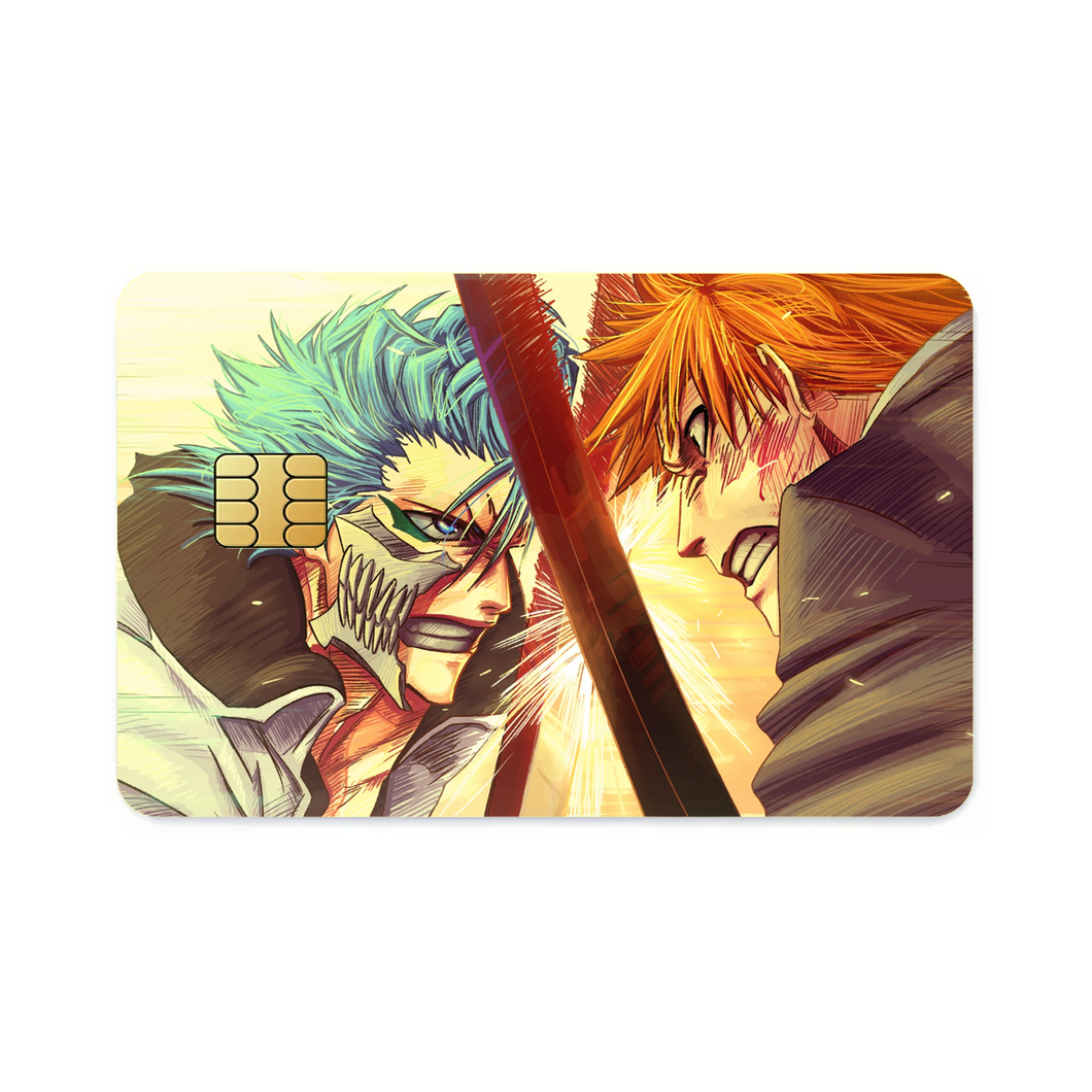 Ichigo vs Grimjoww Jeagerjaques  Credit Card Skins (4-in-1 Pack)