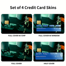 Load image into Gallery viewer, ichigo vs ulquiorra final battle Credit Card Skins (4-in-1 Pack)
