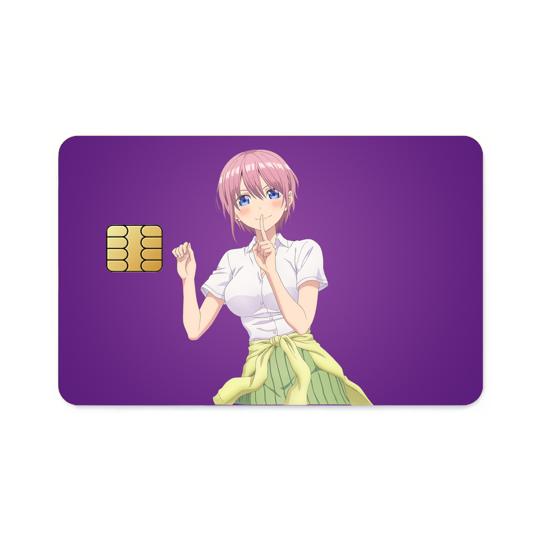 Ichika Nakano from 5-Toubun no Hanayome  Credit Card Skins (4-in-1 Pack)