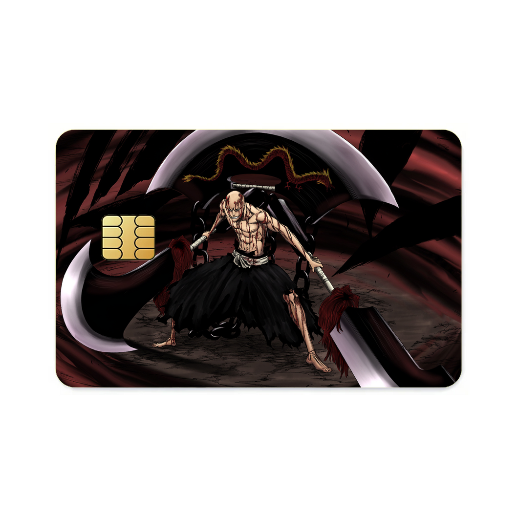 Ikkaku's Bankai  Credit Card Skins (4-in-1 Pack)