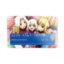 Load image into Gallery viewer, Illyasviel Von Einzbern, Saber (Fate Series) 8k  Credit Card Skins (4-in-1 Pack)
