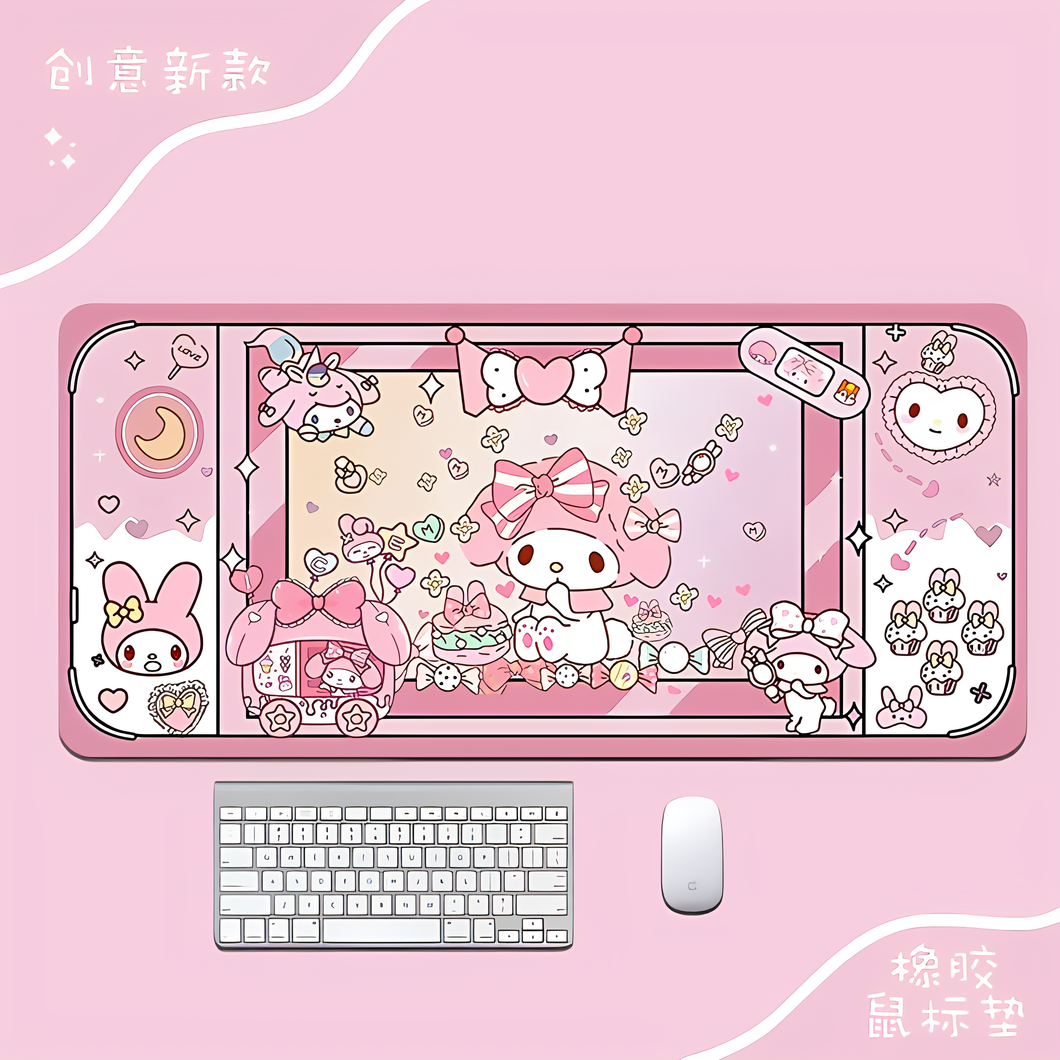 Melody Sanrio Mouse Pad (Desk Mat)