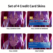 Load image into Gallery viewer, Inori (Guilty Crown) Credit Card Skins (4-in-1 Pack)
