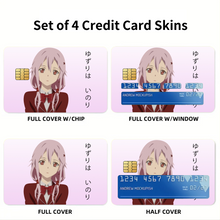 Load image into Gallery viewer, Inori Minimalist  Credit Card Skins (4-in-1 Pack)
