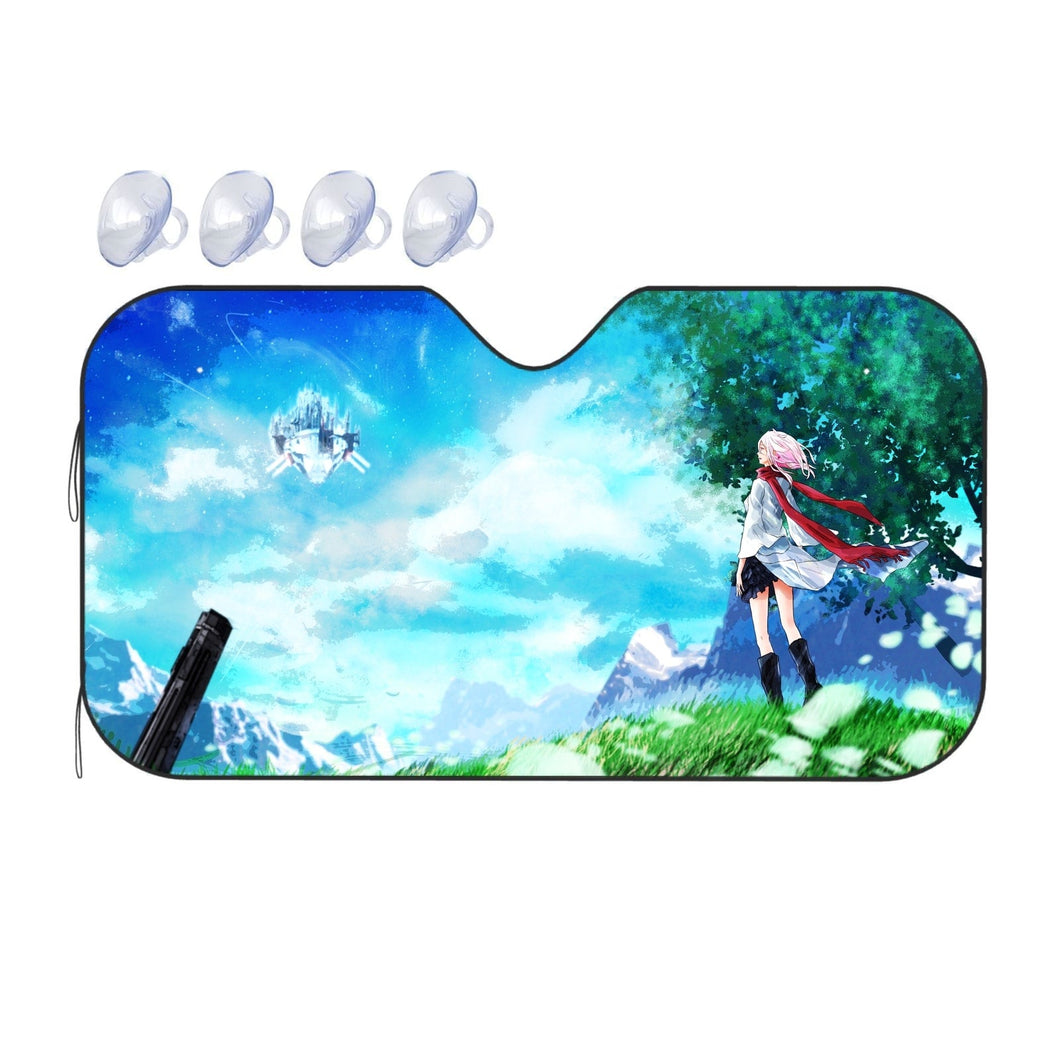 Inori Yuzuriha Fanart  Car Sunshade