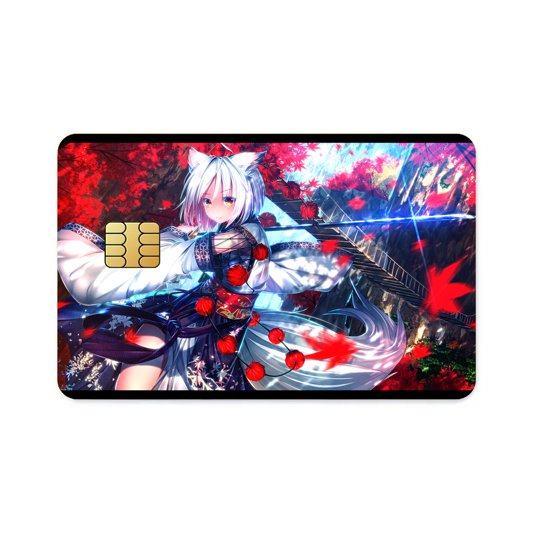 Inubashiri Momiji  Credit Card Skins (4-in-1 Pack)