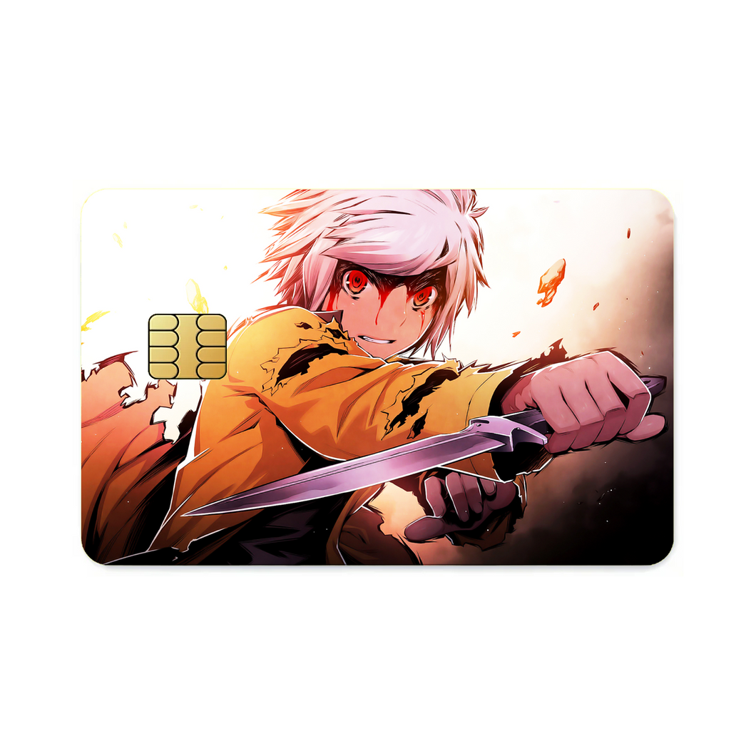 Is It Wrong to Try to Pick Up Girls in a Dungeon? Bell Cranel  Credit Card Skins (4-in-1 Pack)