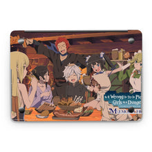Load image into Gallery viewer, Is It Wrong to Try to Pick Up Girls in a Dungeon? Bell Cranel, Hestia, Liliruca Arde, Welf Crozzo  Macbook Skin
