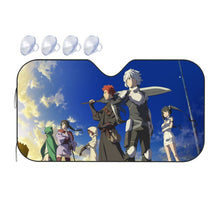 Load image into Gallery viewer, Is It Wrong to Try to Pick Up Girls in a Dungeon? Bell Cranel, Hestia, Liliruca Arde, Yamato Mikoto, Welf Crozzo  Car Sunshade
