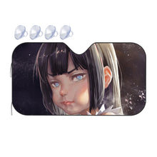 Load image into Gallery viewer, Is It Wrong To Try To Pick Up Girls In A Dungeon?  Car Sunshade
