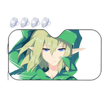 Load image into Gallery viewer, Is It Wrong to Try to Pick Up Girls in a Dungeon?  Car Sunshade
