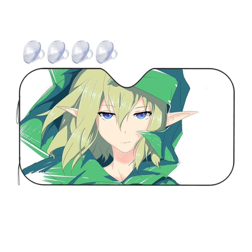 Is It Wrong to Try to Pick Up Girls in a Dungeon?  Car Sunshade