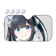 Load image into Gallery viewer, Is It Wrong To Try To Pick Up Girls In A Dungeon?  Car Sunshade
