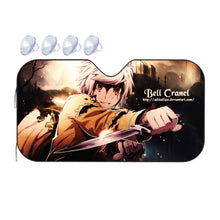 Load image into Gallery viewer, Is It Wrong to Try to Pick Up Girls in a Dungeon?  Car Sunshade
