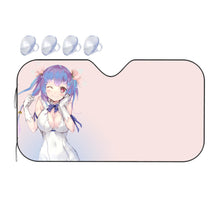 Load image into Gallery viewer, Is It Wrong To Try To Pick Up Girls In A Dungeon?  Car Sunshade
