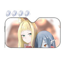 Load image into Gallery viewer, Is It Wrong To Try To Pick Up Girls In A Dungeon?  Car Sunshade
