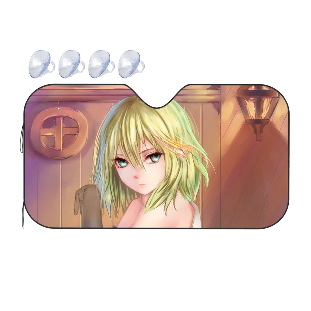 Is It Wrong To Try To Pick Up Girls In A Dungeon?  Car Sunshade