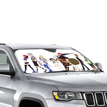 Load image into Gallery viewer, Is It Wrong To Try To Pick Up Girls In A Dungeon?  Car Sunshade

