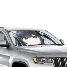 Load image into Gallery viewer, Is It Wrong To Try To Pick Up Girls In A Dungeon?  Car Sunshade
