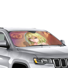 Load image into Gallery viewer, Is It Wrong To Try To Pick Up Girls In A Dungeon?  Car Sunshade
