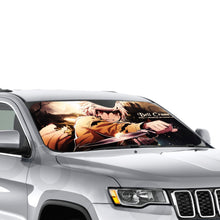 Load image into Gallery viewer, Is It Wrong to Try to Pick Up Girls in a Dungeon?  Car Sunshade
