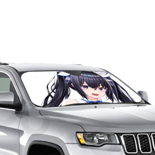Load image into Gallery viewer, Is It Wrong To Try To Pick Up Girls In A Dungeon?  Car Sunshade
