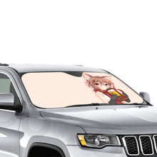 Load image into Gallery viewer, Is It Wrong To Try To Pick Up Girls In A Dungeon?  Car Sunshade
