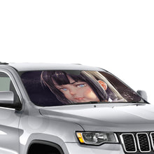 Load image into Gallery viewer, Is It Wrong To Try To Pick Up Girls In A Dungeon?  Car Sunshade

