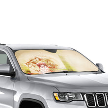 Load image into Gallery viewer, Is It Wrong To Try To Pick Up Girls In A Dungeon?  Car Sunshade
