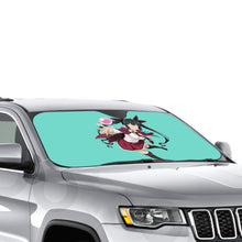 Load image into Gallery viewer, Is It Wrong To Try To Pick Up Girls In A Dungeon?  Car Sunshade
