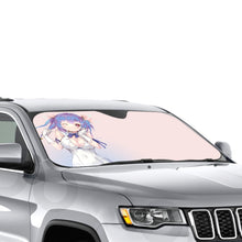 Load image into Gallery viewer, Is It Wrong To Try To Pick Up Girls In A Dungeon?  Car Sunshade
