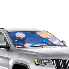 Load image into Gallery viewer, Is It Wrong To Try To Pick Up Girls In A Dungeon?  Car Sunshade
