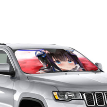 Load image into Gallery viewer, Is It Wrong To Try To Pick Up Girls In A Dungeon?  Car Sunshade
