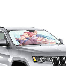 Load image into Gallery viewer, Is It Wrong to Try to Pick Up Girls in a Dungeon?  Car Sunshade
