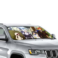 Load image into Gallery viewer, Is It Wrong To Try To Pick Up Girls In A Dungeon?  Car Sunshade
