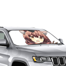 Load image into Gallery viewer, Is It Wrong To Try To Pick Up Girls In A Dungeon?  Car Sunshade
