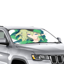 Load image into Gallery viewer, Is It Wrong to Try to Pick Up Girls in a Dungeon?  Car Sunshade
