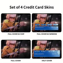 Load image into Gallery viewer, Is It Wrong To Try To Pick Up Girls In A Dungeon?  Credit Card Skins (4-in-1 Pack)
