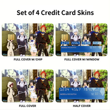 Load image into Gallery viewer, Is It Wrong To Try To Pick Up Girls In A Dungeon?  Credit Card Skins (4-in-1 Pack)
