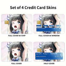Load image into Gallery viewer, Is It Wrong To Try To Pick Up Girls In A Dungeon?  Credit Card Skins (4-in-1 Pack)
