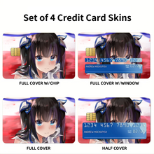 Load image into Gallery viewer, Is It Wrong To Try To Pick Up Girls In A Dungeon?  Credit Card Skins (4-in-1 Pack)
