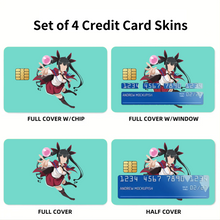 Load image into Gallery viewer, Is It Wrong To Try To Pick Up Girls In A Dungeon?  Credit Card Skins (4-in-1 Pack)
