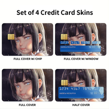 Load image into Gallery viewer, Is It Wrong To Try To Pick Up Girls In A Dungeon?  Credit Card Skins (4-in-1 Pack)
