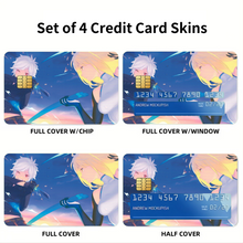 Load image into Gallery viewer, Is It Wrong To Try To Pick Up Girls In A Dungeon?  Credit Card Skins (4-in-1 Pack)
