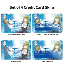 Load image into Gallery viewer, Is It Wrong To Try To Pick Up Girls In A Dungeon?  Credit Card Skins (4-in-1 Pack)
