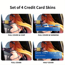 Load image into Gallery viewer, Is It Wrong To Try To Pick Up Girls In A Dungeon?  Credit Card Skins (4-in-1 Pack)
