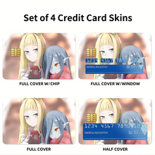 Load image into Gallery viewer, Is It Wrong To Try To Pick Up Girls In A Dungeon?  Credit Card Skins (4-in-1 Pack)
