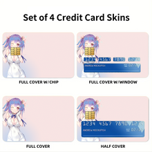 Load image into Gallery viewer, Is It Wrong To Try To Pick Up Girls In A Dungeon?  Credit Card Skins (4-in-1 Pack)
